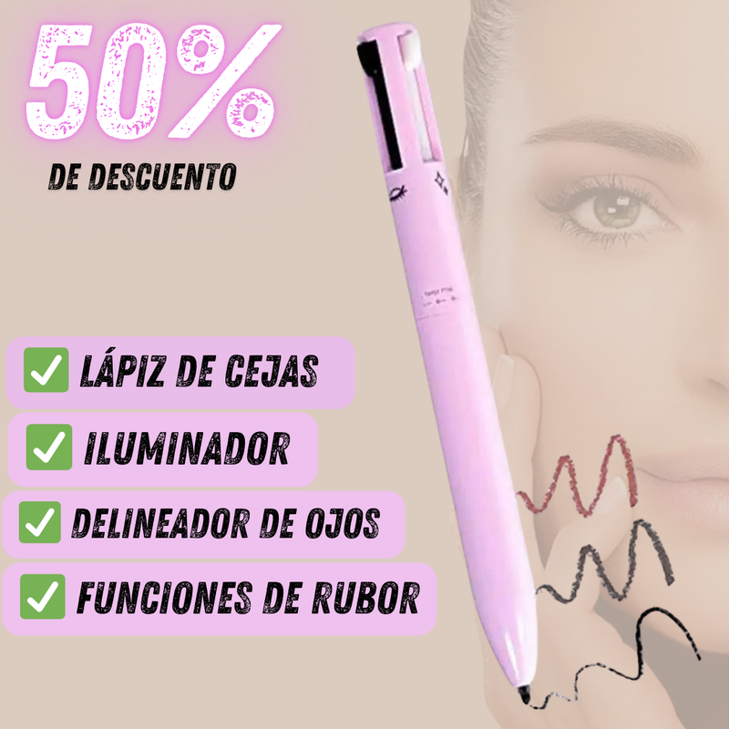 LÁPIZ DE MAQUILLAJE 4 EN 1