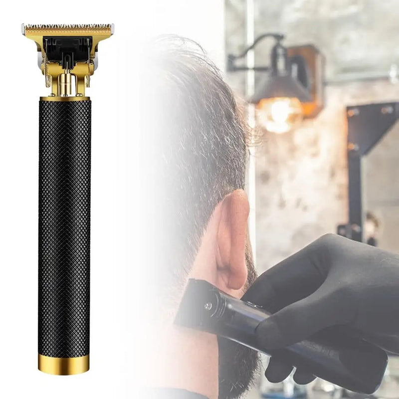 MACHININHA ORO ACABADO PROFESIONAL VINTAGE T9 CLIP NEGRO