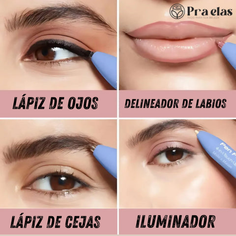 LÁPIZ DE MAQUILLAJE 4 EN 1