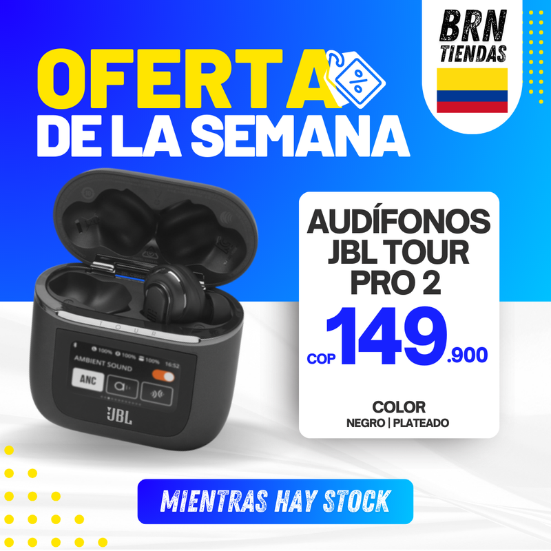 Audífonos Inalambricos JBL Tour Pro 2